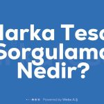 Marka Tescil Sorgulama Nedir