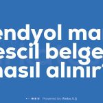 Trendyol Marka Tescil Belgesi Nasil Alinir