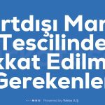 Yurtdisi Marka Tescilinde Dikkat Edilmesi Gerekenler