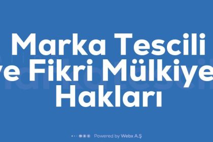 Marka Tescili ve Fikri Mulkiyet Haklari