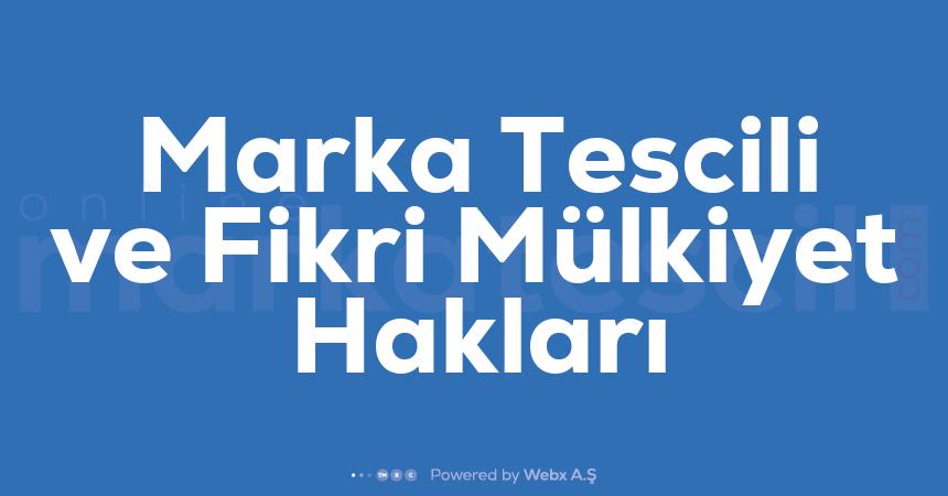 Marka Tescili ve Fikri Mulkiyet Haklari